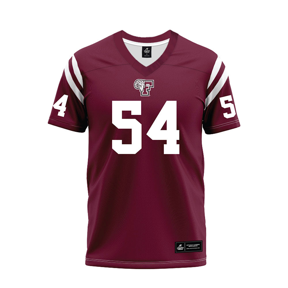 Fordham - NCAA Football : Jack Jedlicka - Burgundy Football Jersey-0