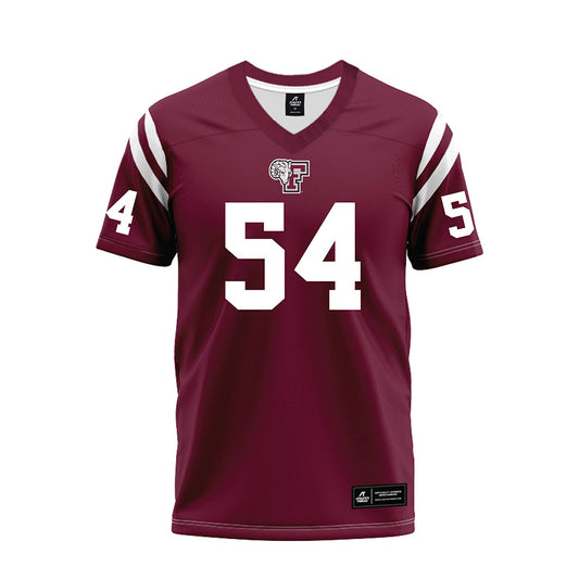 Fordham - NCAA Football : Jack Jedlicka - Burgundy Football Jersey-0