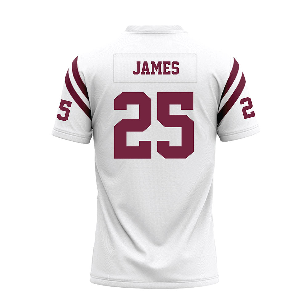 Fordham - NCAA Football : Jamell James - White Football Jersey-1