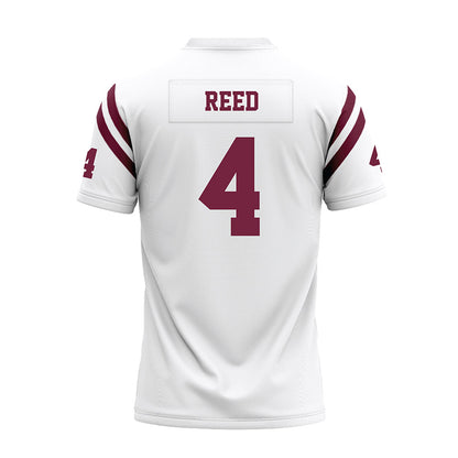 Fordham - NCAA Football : KJ Reed - White Football Jersey-1