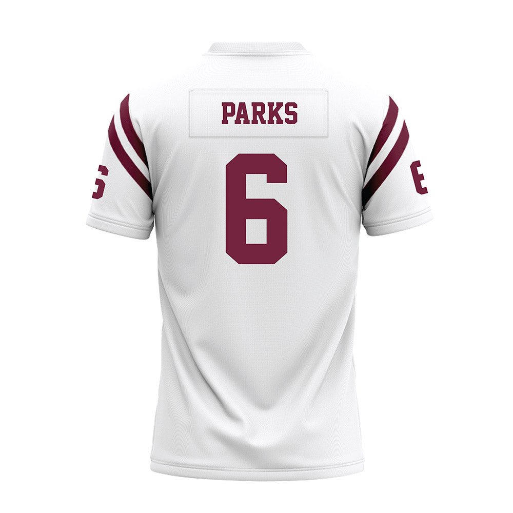 Fordham - NCAA Football : Ricky Parks - White Football Jersey-1