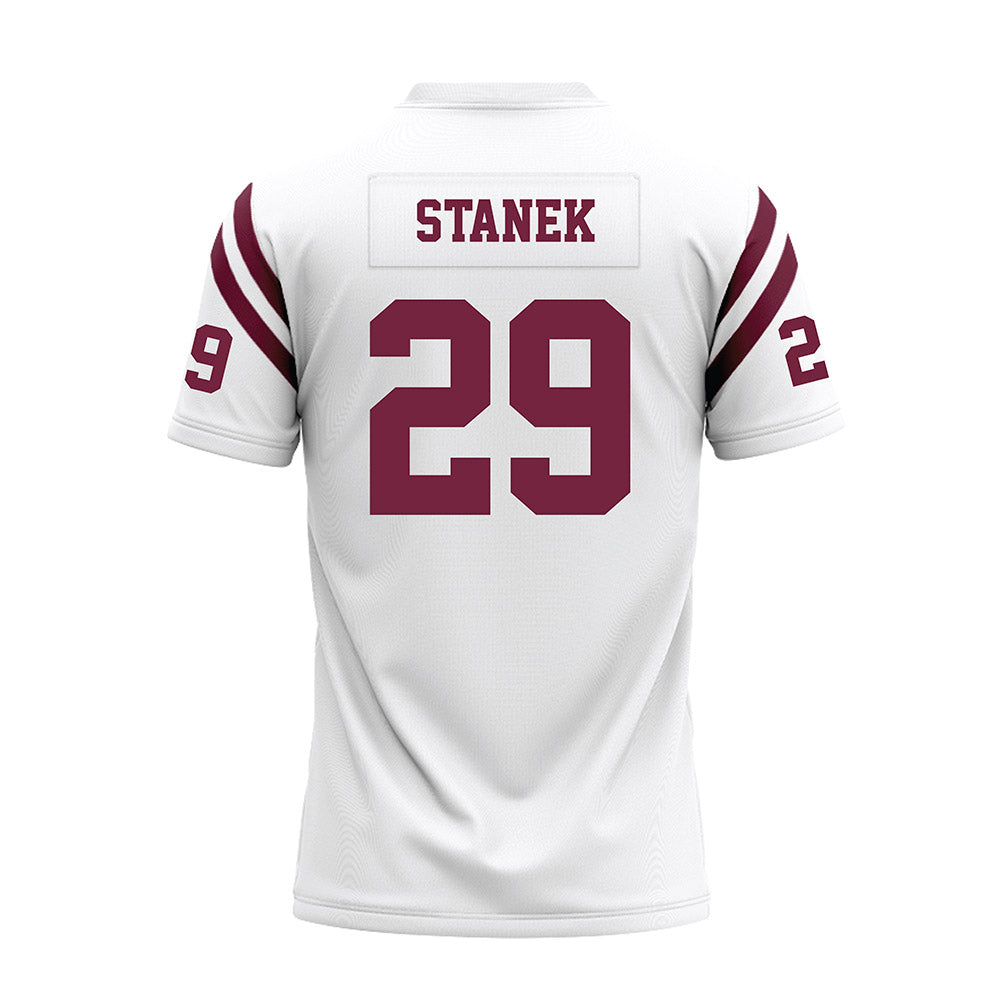 Fordham - NCAA Football : Gavin Stanek - White Football Jersey-1