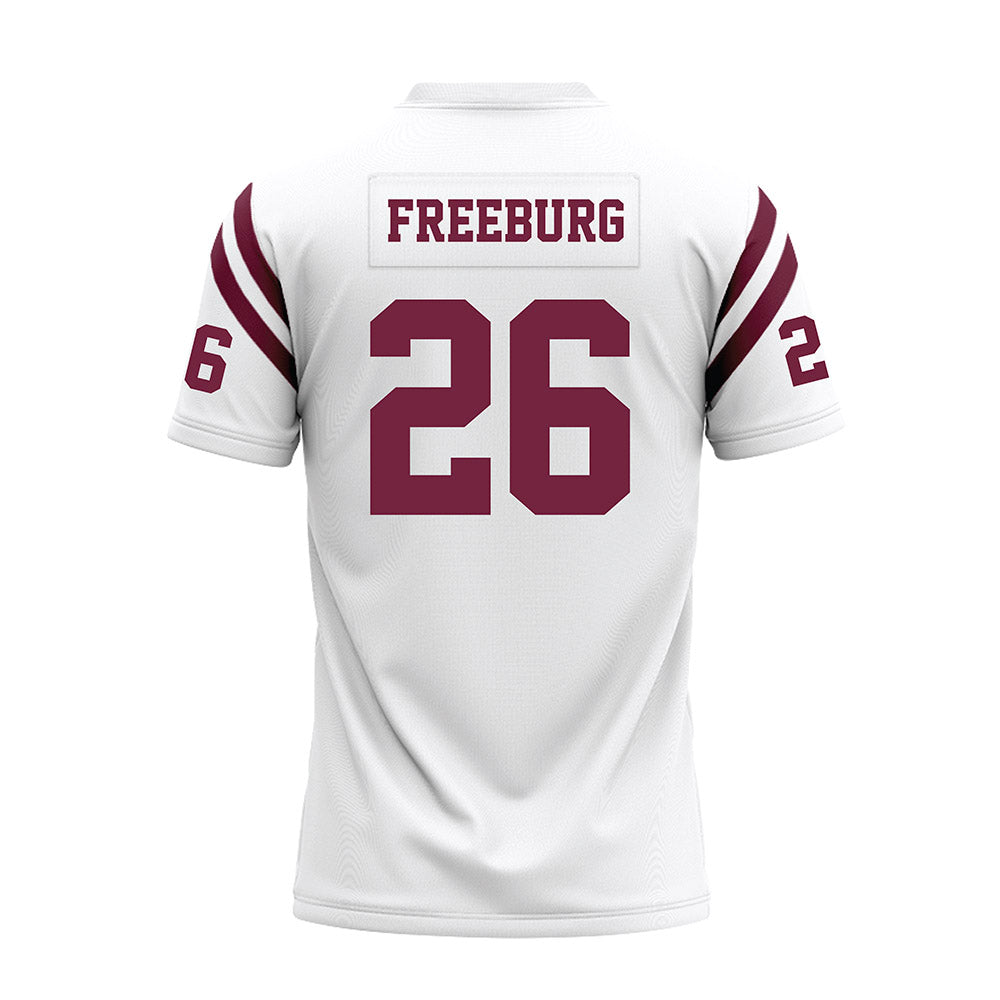 Fordham - NCAA Football : Jack Freeburg - White Football Jersey-1