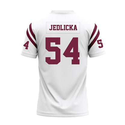 Fordham - NCAA Football : Jack Jedlicka - White Football Jersey-1