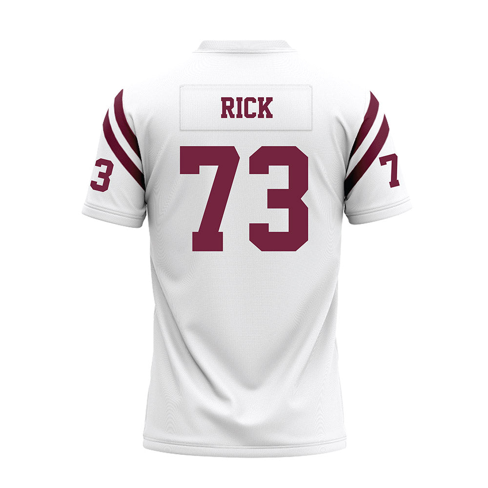 Fordham - NCAA Football : Leo Rick - White Football Jersey-1