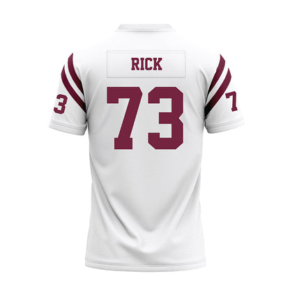 Fordham - NCAA Football : Leo Rick - White Football Jersey-1