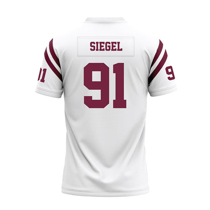Fordham - NCAA Football : Cole Siegel - White Football Jersey-1