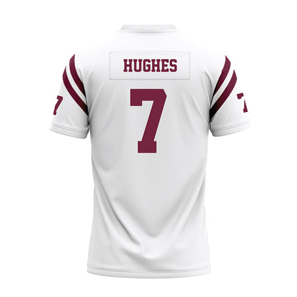 Fordham - NCAA Football : Alec Hughes - White Football Jersey-1