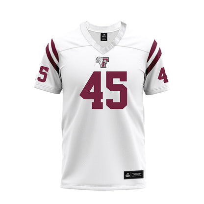 Fordham - NCAA Football : Tyler Davis - White Football Jersey-0