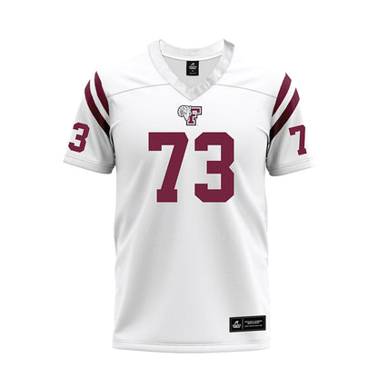 Fordham - NCAA Football : Leo Rick - White Football Jersey-0