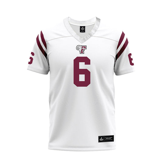Fordham - NCAA Football : Ricky Parks - White Football Jersey-0