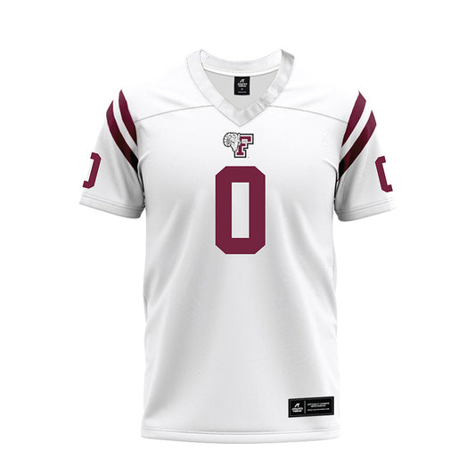 Fordham - NCAA Football : Krystian Pothel - White Football Jersey-0