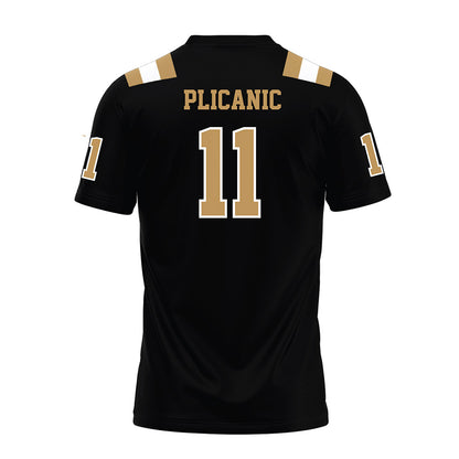 Oakland - NCAA Football : Lejs Plicanic - Black Premium Football Jersey-1