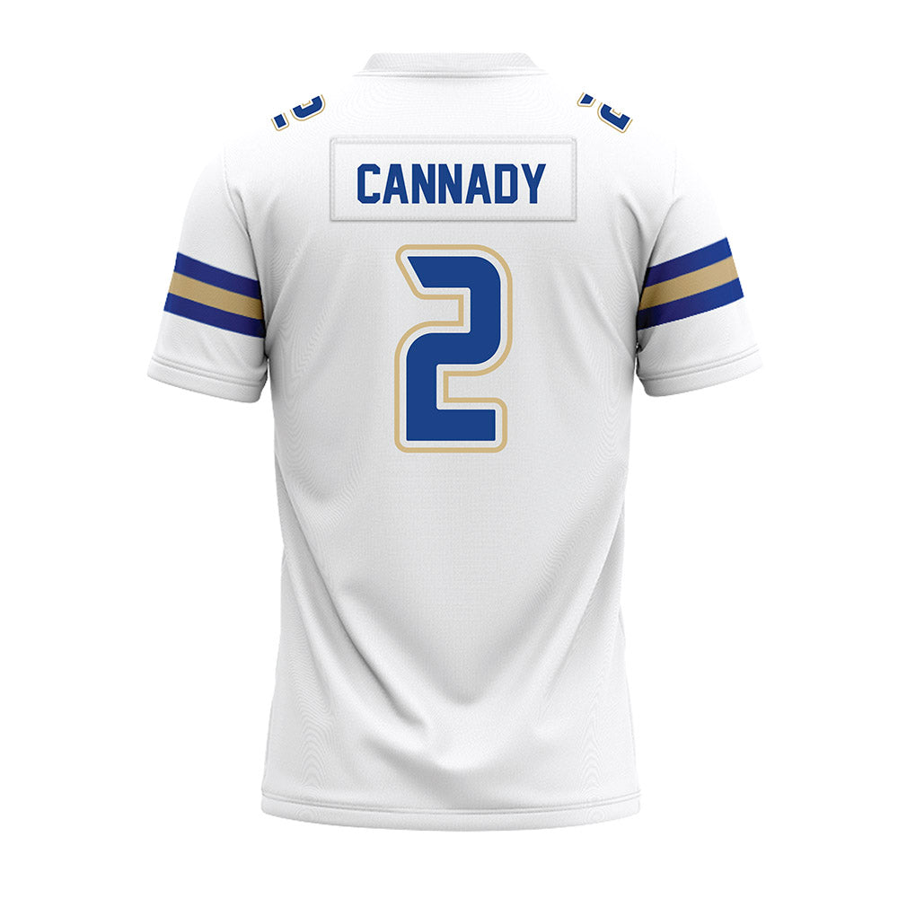 Tulsa - NCAA Football : Jehlen Cannady - White Premium Football Jersey-1