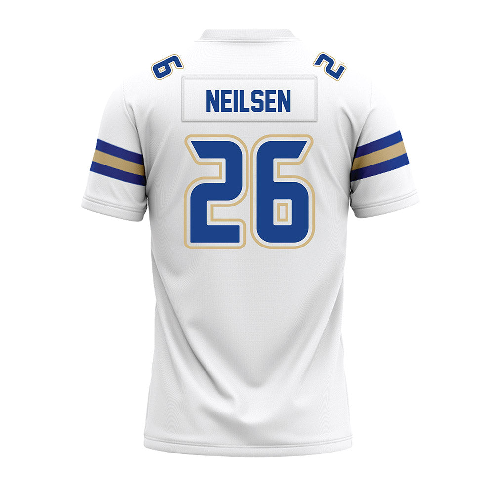 Tulsa - NCAA Football : Zachary Neilsen - White Premium Football Jersey