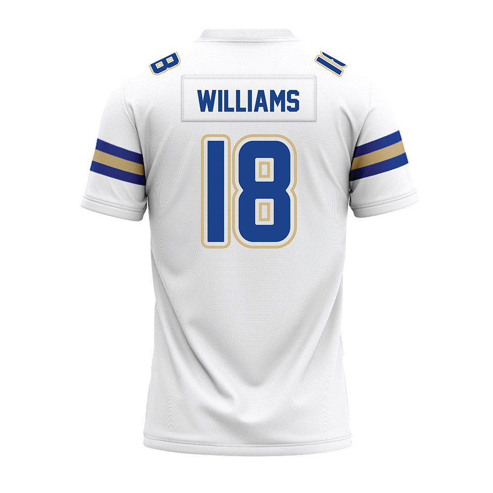 Tulsa - NCAA Football : Zachaun Williams - White Premium Football Jersey-1