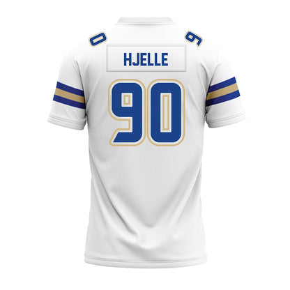 Tulsa - NCAA Football : Joe Hjelle - White Premium Football Jersey