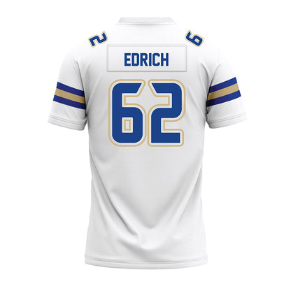 Tulsa - NCAA Football : Cole Edrich - White Premium Football Jersey