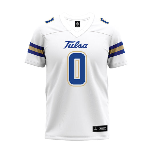Tulsa - NCAA Football : Ray Coney - White Premium Football Jersey-0