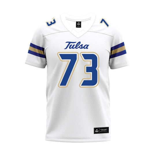 Tulsa - NCAA Football : Cam East - White Premium Football Jersey-0