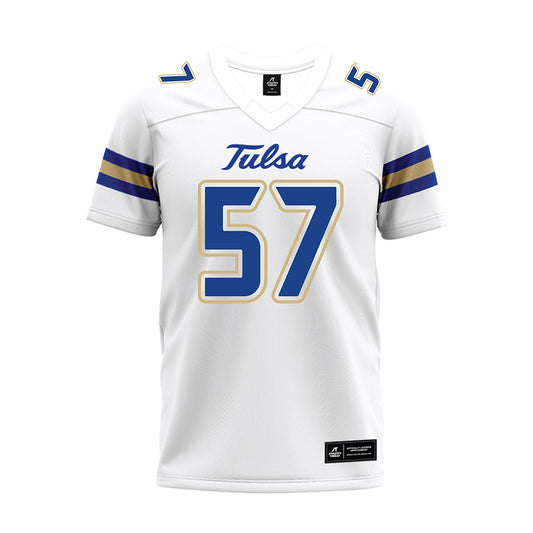 Tulsa - NCAA Football : Aiden DeCorte - White Premium Football Jersey