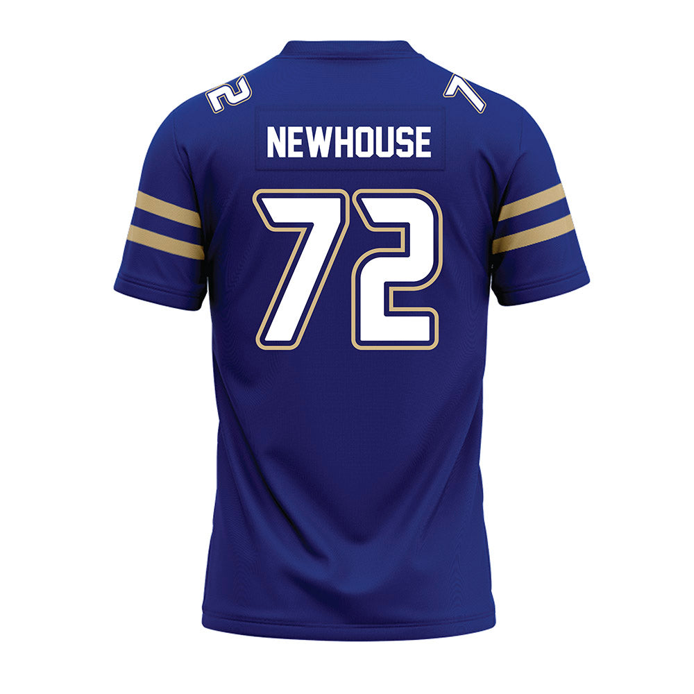 Tulsa - NCAA Football : Tai Newhouse - Blue Premium Football Jersey-1