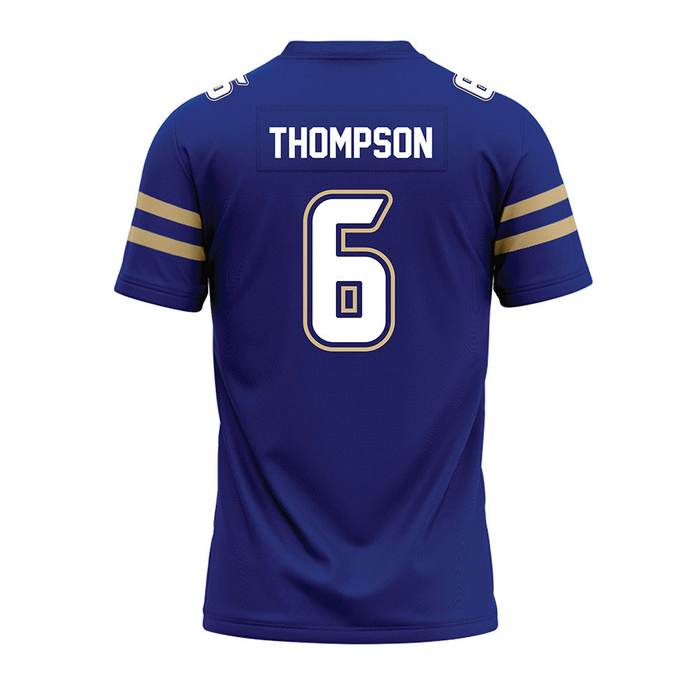 Tulsa - NCAA Football : Chris Thompson - Blue Premium Football Jersey-1