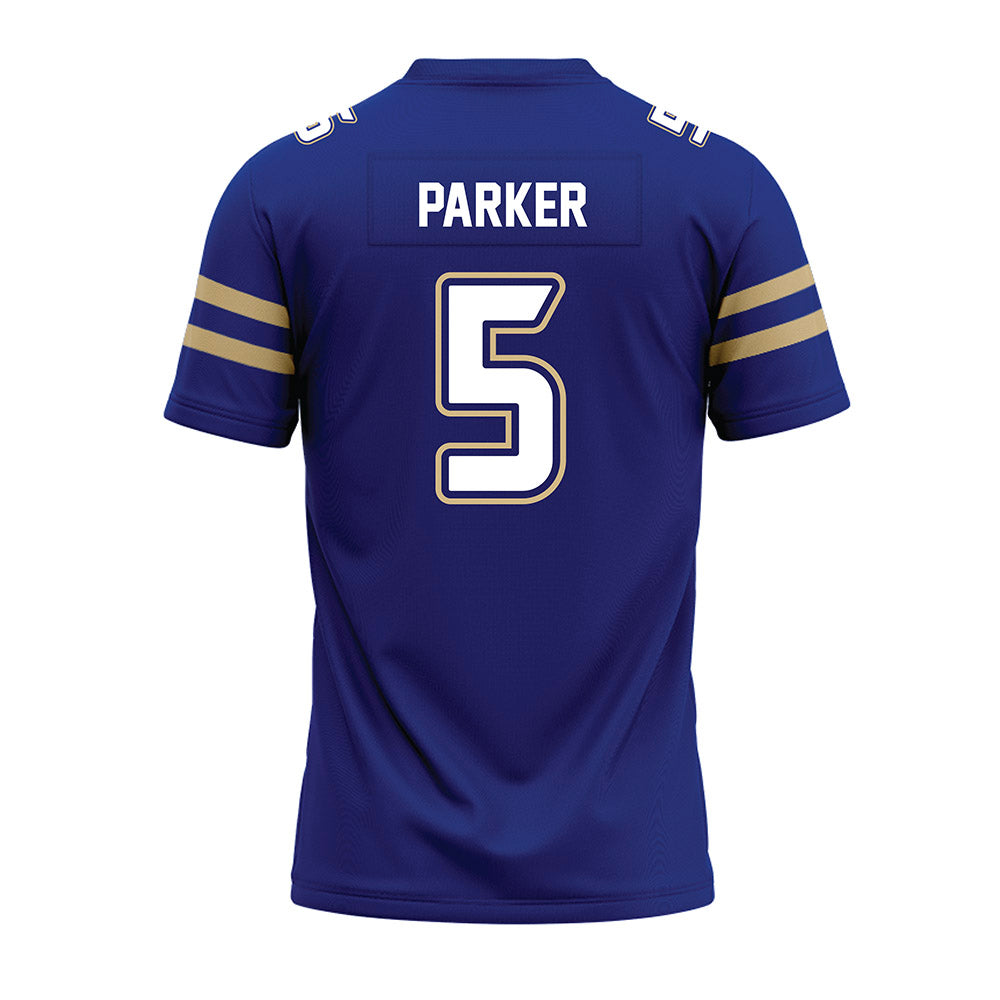 Tulsa - NCAA Football : Keuan Parker - Blue Premium Football Jersey