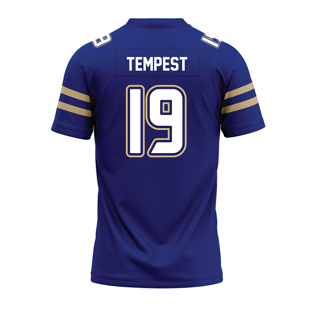 Tulsa - NCAA Football : Grayson Tempest - Blue Premium Football Jersey