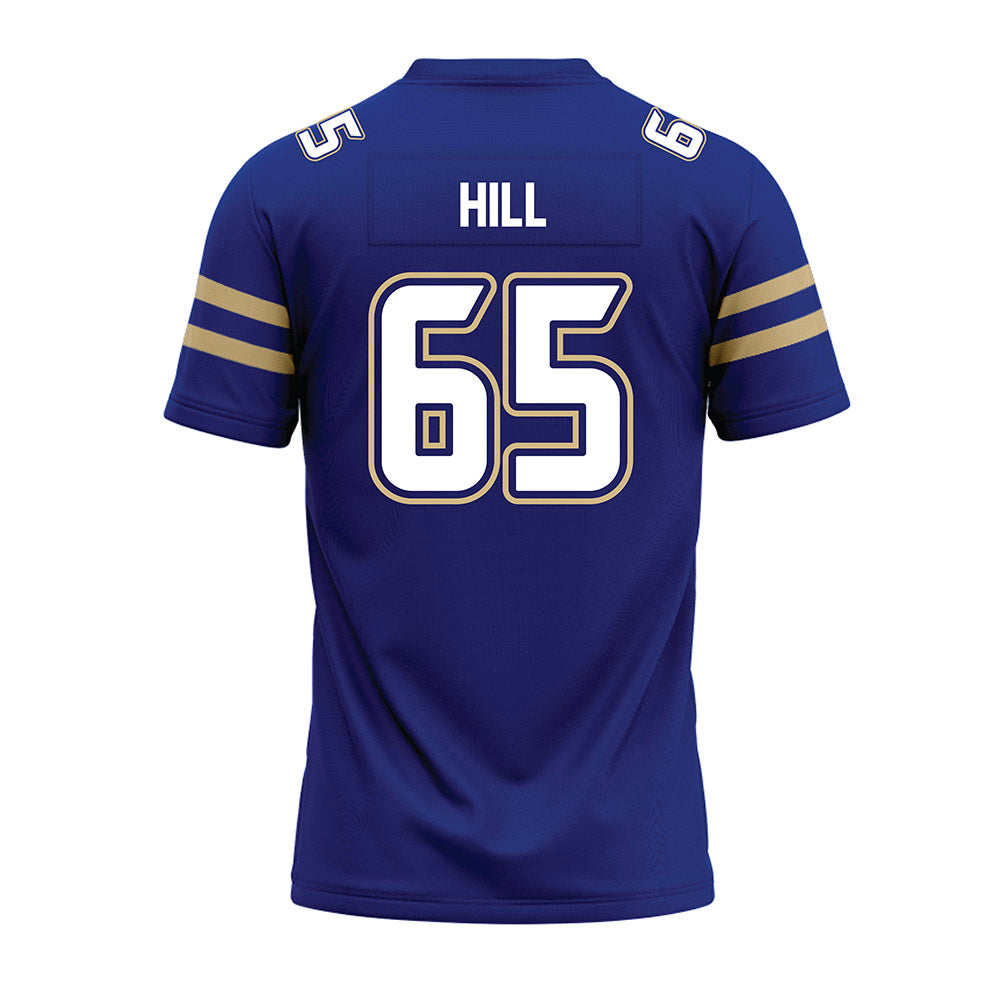 Tulsa - NCAA Football : Sean Hill - Blue Premium Football Jersey-1