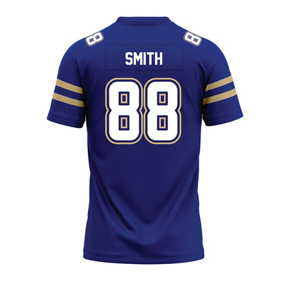 Tulsa - NCAA Football : Will Smith - Blue Premium Football Jersey