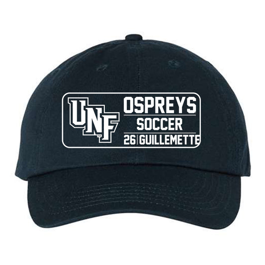 UNF - NCAA Women's Soccer : Morgan Guillemette - Dad Hat-0