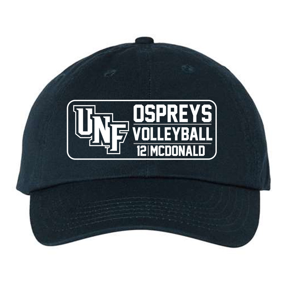 UNF - NCAA Women's Volleyball : Leah McDonald - Dad Hat-0