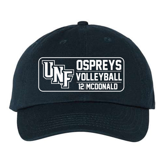 UNF - NCAA Women's Volleyball : Leah McDonald - Dad Hat-0