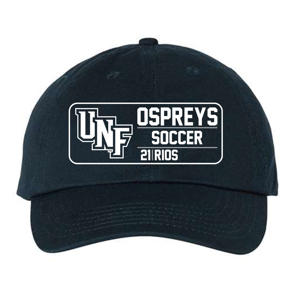 UNF - NCAA Men's Soccer : Rafa Rios - Dad Hat-0