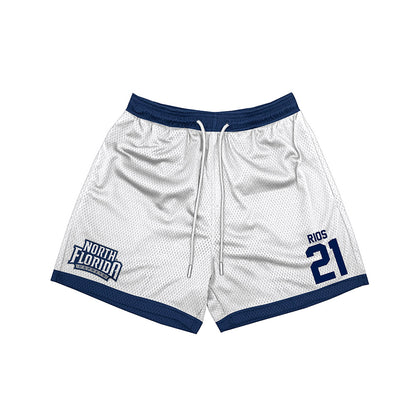 UNF - NCAA Men's Soccer : Rafa Rios - Shorts-0