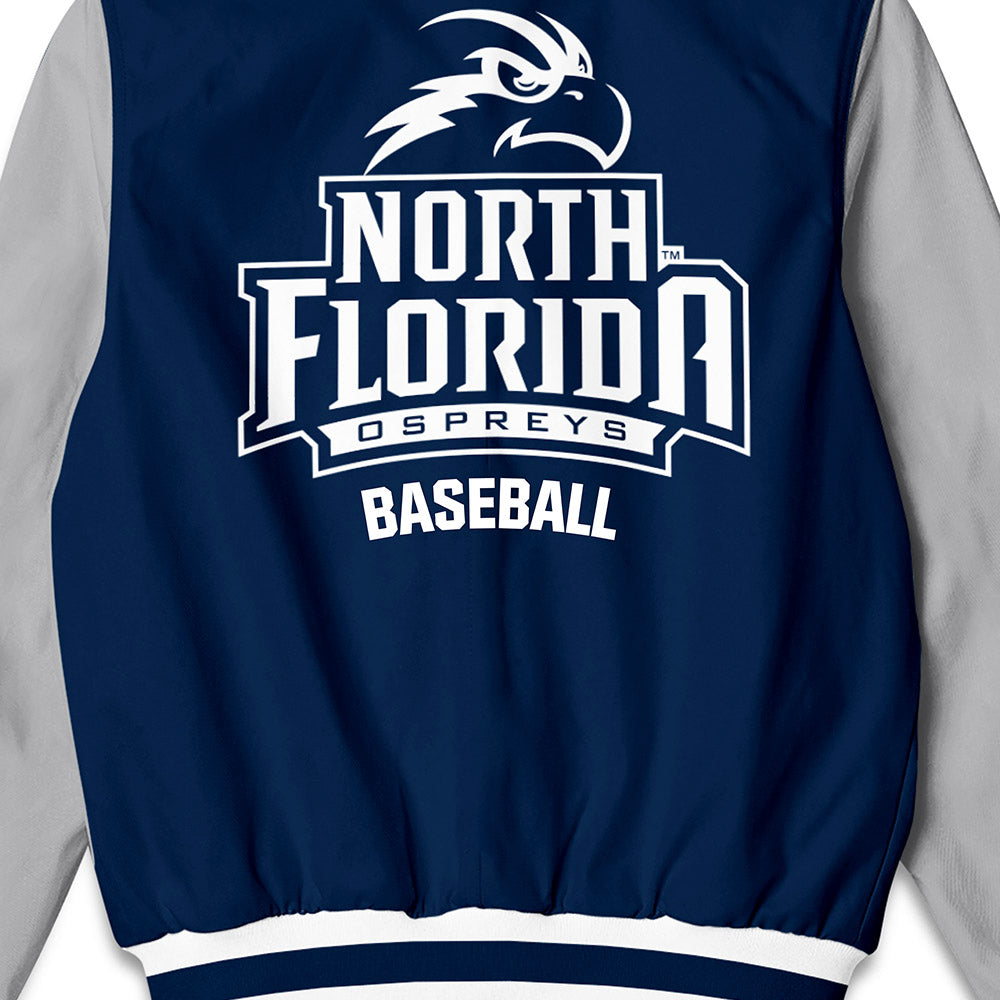 UNF - NCAA Baseball : Santiago Ordonez - Bomber Jacket-1