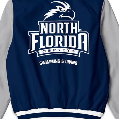 UNF - NCAA Women's Swimming & Diving : Annalia Jansons - Bomber Jacket-1