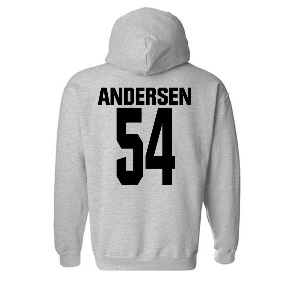 NC State - NCAA Football : Teague Andersen - Classic Shersey Hooded Sweatshirt-1