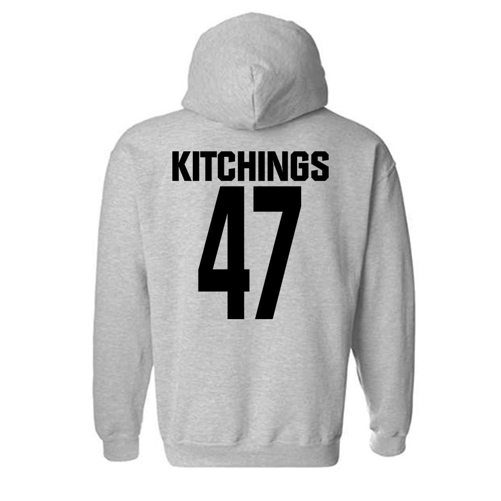 NC State - NCAA Baseball : Aiden Kitchings - Classic Shersey Hooded Sweatshirt-1