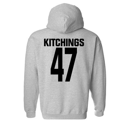 NC State - NCAA Baseball : Aiden Kitchings - Classic Shersey Hooded Sweatshirt-1