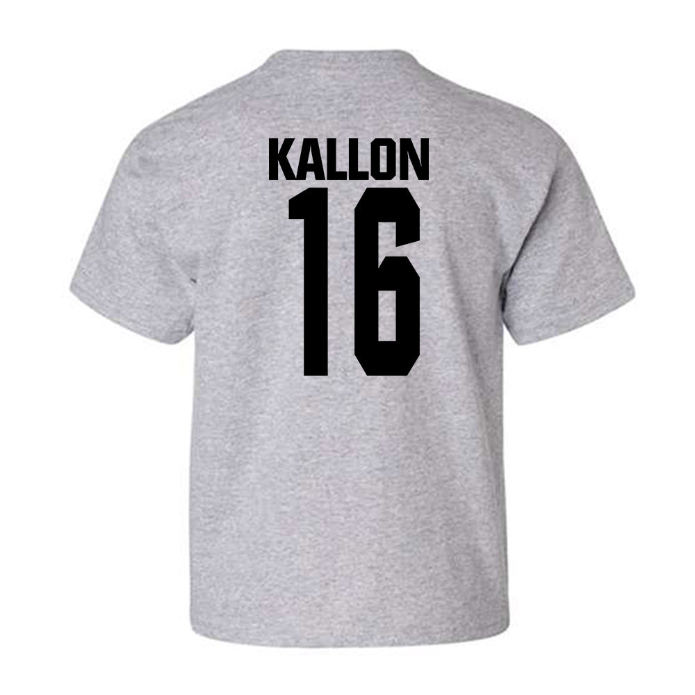 NC State - NCAA Men's Soccer : Mohamed Kallon - Classic Shersey Youth T-Shirt-1
