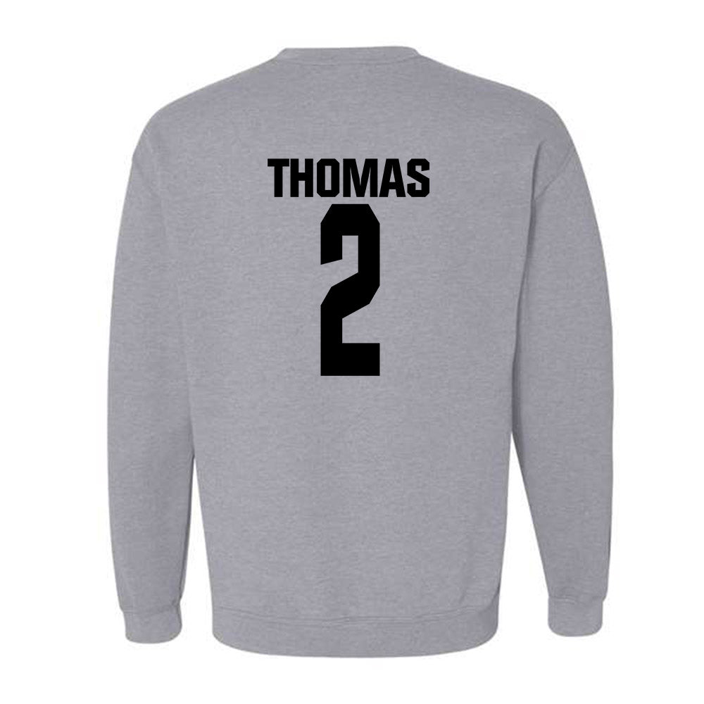 NC State - NCAA Football : Lex Thomas - Classic Shersey Crewneck Sweatshirt-1