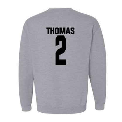 NC State - NCAA Football : Lex Thomas - Classic Shersey Crewneck Sweatshirt-1