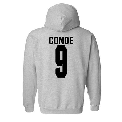 NC State - NCAA Men's Soccer : Ibrahim Conde - Classic Shersey Hooded Sweatshirt-1