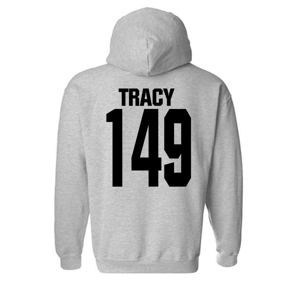 NC State - NCAA Wrestling : Tyler Tracy - Classic Shersey Hooded Sweatshirt