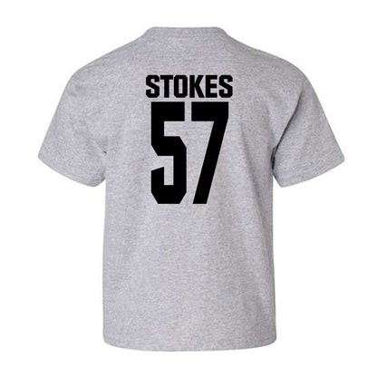NC State - NCAA Football : Steven Stokes - Classic Shersey Youth T-Shirt-1