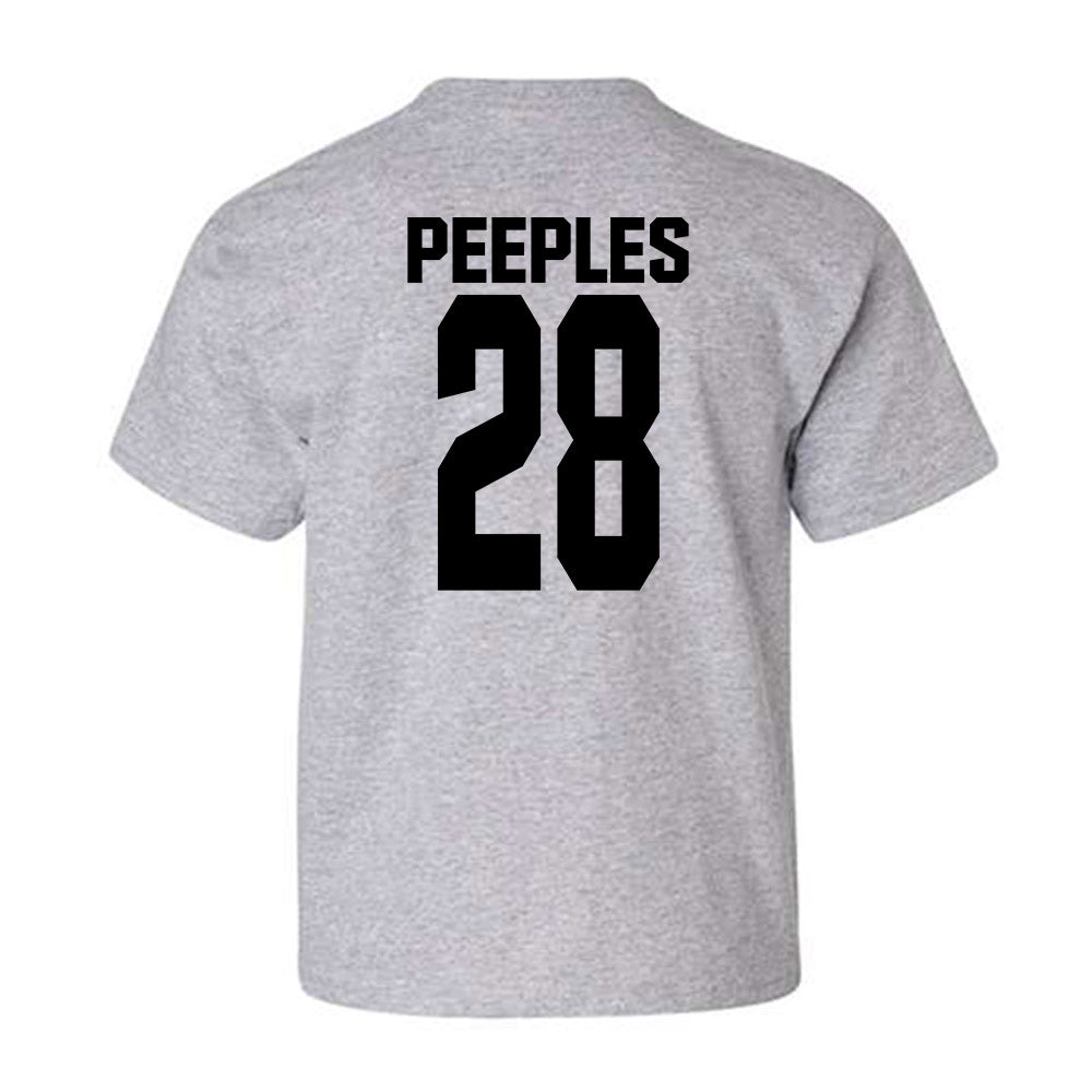 NC State - NCAA Men's Soccer : Brendan Peeples - Classic Shersey Youth T-Shirt-1