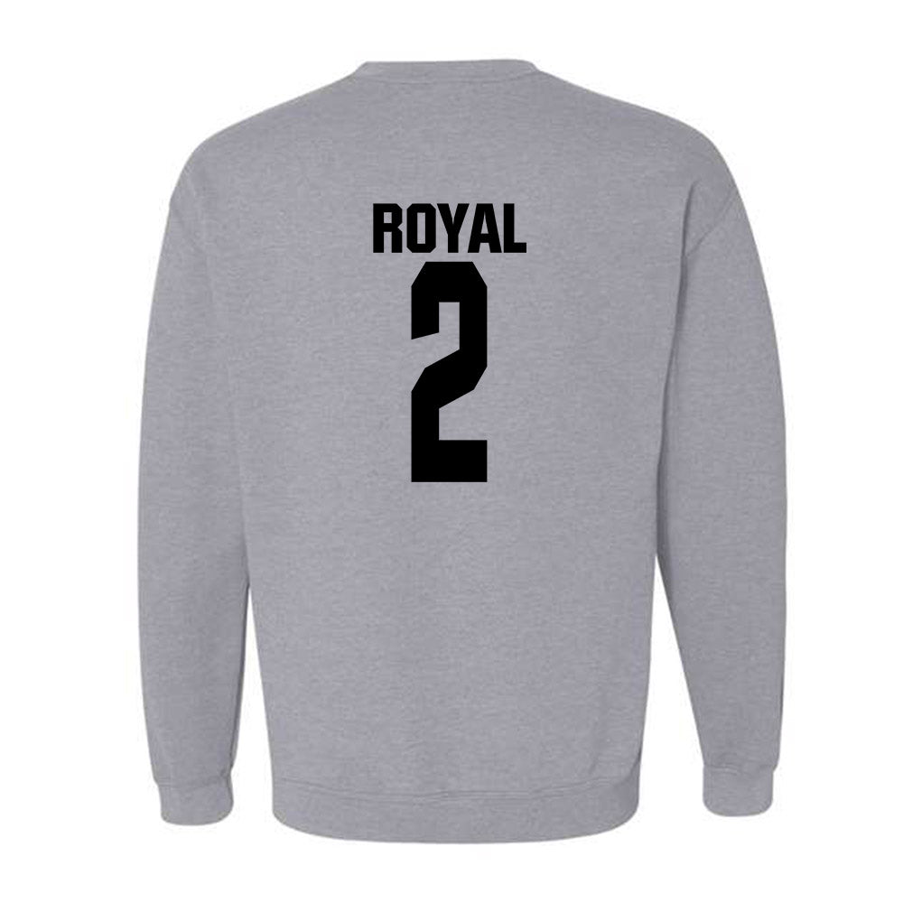 NC State - NCAA Football : Ronnie Royal - Classic Shersey Crewneck Sweatshirt-1