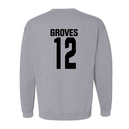 NC State - NCAA Football : Elijah Groves - Classic Shersey Crewneck Sweatshirt-1